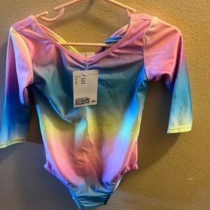 H&M gymnastics leotard size 2 /4 brand new, never worn with tag